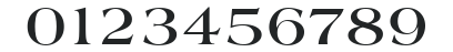 Americana_Becker_Bold numbers preview