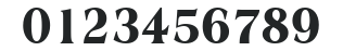 Americana EXCHU Extra Bold Condensed numbers preview