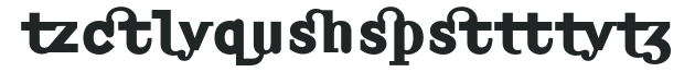 AmplifierBoldLigatures numbers preview