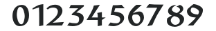 Anasdair LT Std Bold numbers preview
