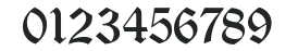 AncientBlackWF numbers preview