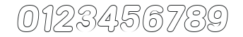 AndreasBeckerOutline-BoldItalic numbers preview