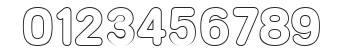 AndreasBeckerOutline-Bold numbers preview