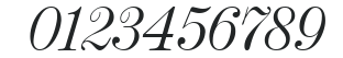 Andrich Minerva Italic numbers preview