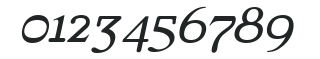 Andromeda-Italic numbers preview