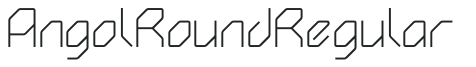 AngolRound Regular preview