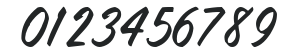 AnnaLisaFont71 Regular ttcon numbers preview