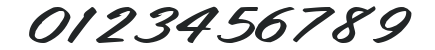 AnnaLisaFont71 Regular ttext numbers preview
