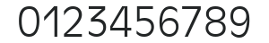 Antigoni Light numbers preview