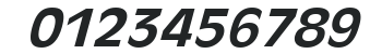Antique Bold-Italic numbers preview