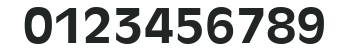 Antique Bold numbers preview