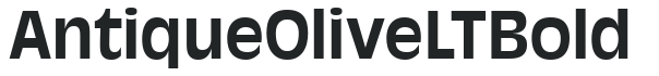 Antique Olive LT Bold preview