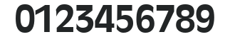 Antique Olive LT Bold numbers preview