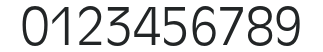 AntiqueOliveStd-Light numbers preview