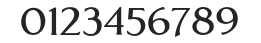 Aperto-Bold numbers preview