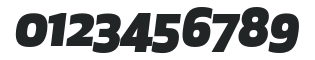 ApexNew-UltraItalic numbers preview