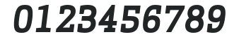 ApexSerif-BoldItalicCaps numbers preview