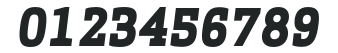 ApexSerif-ExtraBoldItalic numbers preview