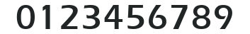 Aquiline Book Bold numbers preview