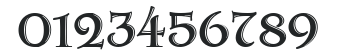 Aquitaine Initials LET Plain:1.0 numbers preview