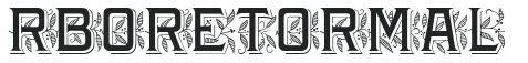 Arboret Normal letters preview