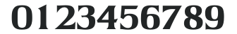 ArgusExBoldTab numbers preview