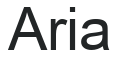 Aria letters preview