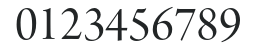 ArnoPro-Display numbers preview