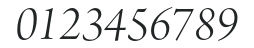 ArnoPro-LightItalicDisplay numbers preview