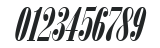 Arsis_Becker_Italic numbers preview