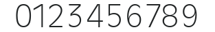 ArthurBecker-ExtraLight numbers preview