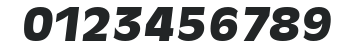 ArthurBecker-Heavy Italic numbers preview