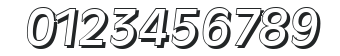 ArthurBeckerShadow-Medium-Italic numbers preview