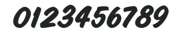 AsdaScript-Regular numbers preview