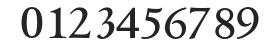 AsdanteMedium numbers preview
