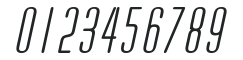 Astaire BlackItalic numbers preview