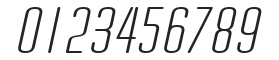 AstaireExtended Italic numbers preview