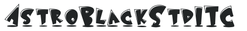 Astro Black Std ITC preview