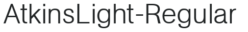 AtkinsLight-Regular preview