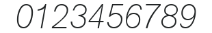 AtkinsUltraLight-Italic numbers preview