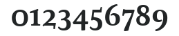AtmaSerif-BoldRoman numbers preview