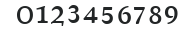 AtmaSerifExp-BoldRoman numbers preview