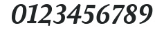 AtmaSerifLF-BoldItalicQC numbers preview