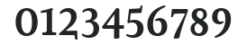 AtmaSerifLF-BoldRoman numbers preview