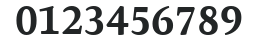 AtmaSerifTF-BoldRomanQC numbers preview