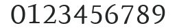 AtmaSerifTF-BookRomanQC numbers preview