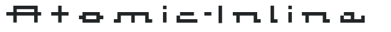 Atomic-Inline letters preview