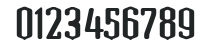 AtomicSansICG-Bold numbers preview