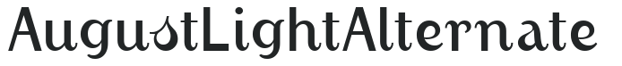 AugustLightAlternate preview