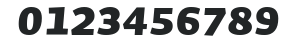 Auto1-BlackItalicSmCp numbers preview